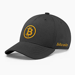 Кепка бейсболка INAL Біткоін Bitcoin BTC S / 53-54 Чорний 56053