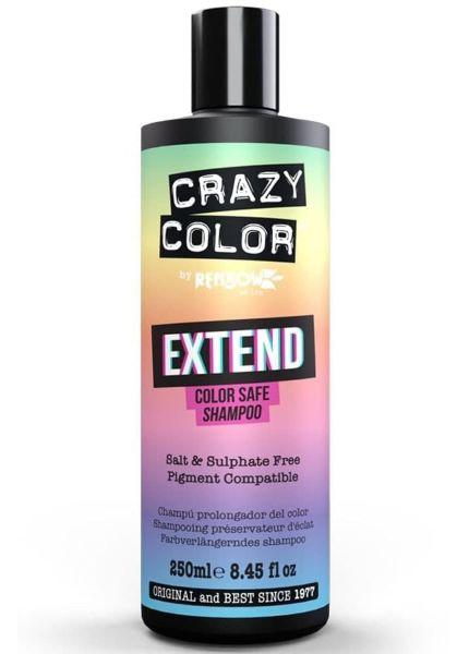 Crazy Color Extend Colour. Безсульфатний шампунь для фарбованого волосся, 250 мл