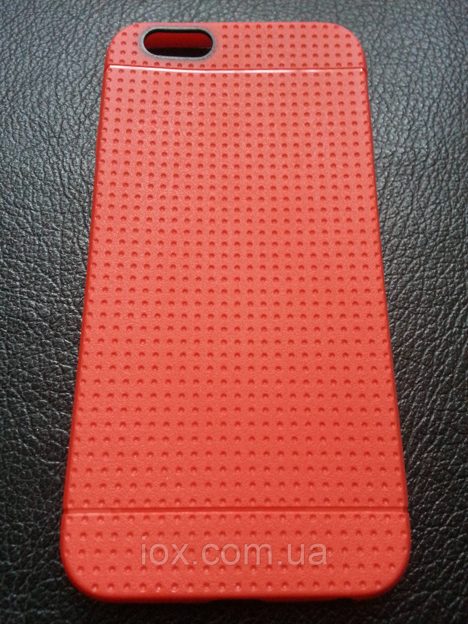 Червоний силіконовий чохол для Iphone 6