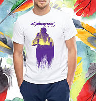 Футболка з принтом Cyberpunk 2077 Push IT