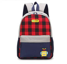 Дитячий рюкзак у клітинку, фото 4