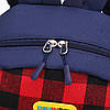 Дитячий рюкзак у клітинку, фото 7