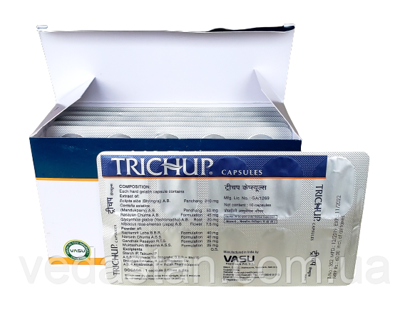 Тричуп, Тришуп, капсулы, Trichup capsule, (60cap) для роста и ...