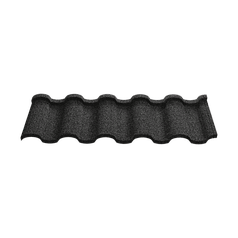 Композитна черепиця Novatik NATURA ROMAN dark moon (чорний)