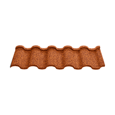 Композитна черепиця Novatik NATURA ROMAN terra rossa (цегляний)