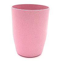 Стакан з пшеничної соломи Рожевий 250 мл