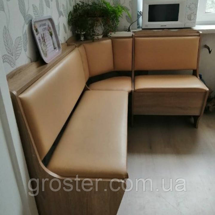 Кухонний куточок Лорд. Лавка кутова кухонна, фото 1