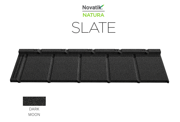 Композитная металлочерепица Novatrik Natura SLATE Цвета