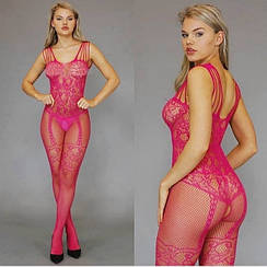 Комбенізон - сітка Sisi (рожева)