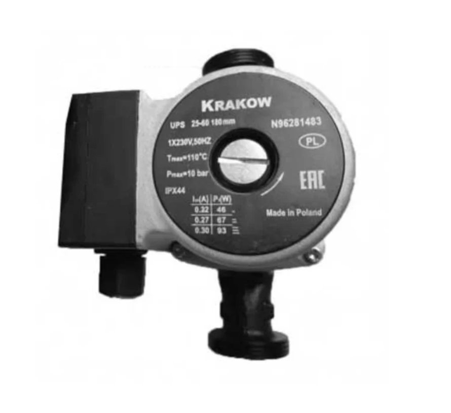 Циркуляційний насос KRAKOW UPS 25-80-180