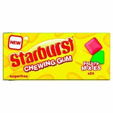 Starburst Mixies Fruity Chewing Gum Handy 16g