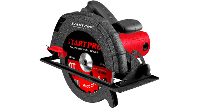 Пила циркулярна Start Pro SCS-2550 (диск 235 мм), фото 1
