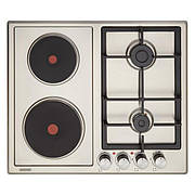 Комбіновані варильні поверхні електрика+газ