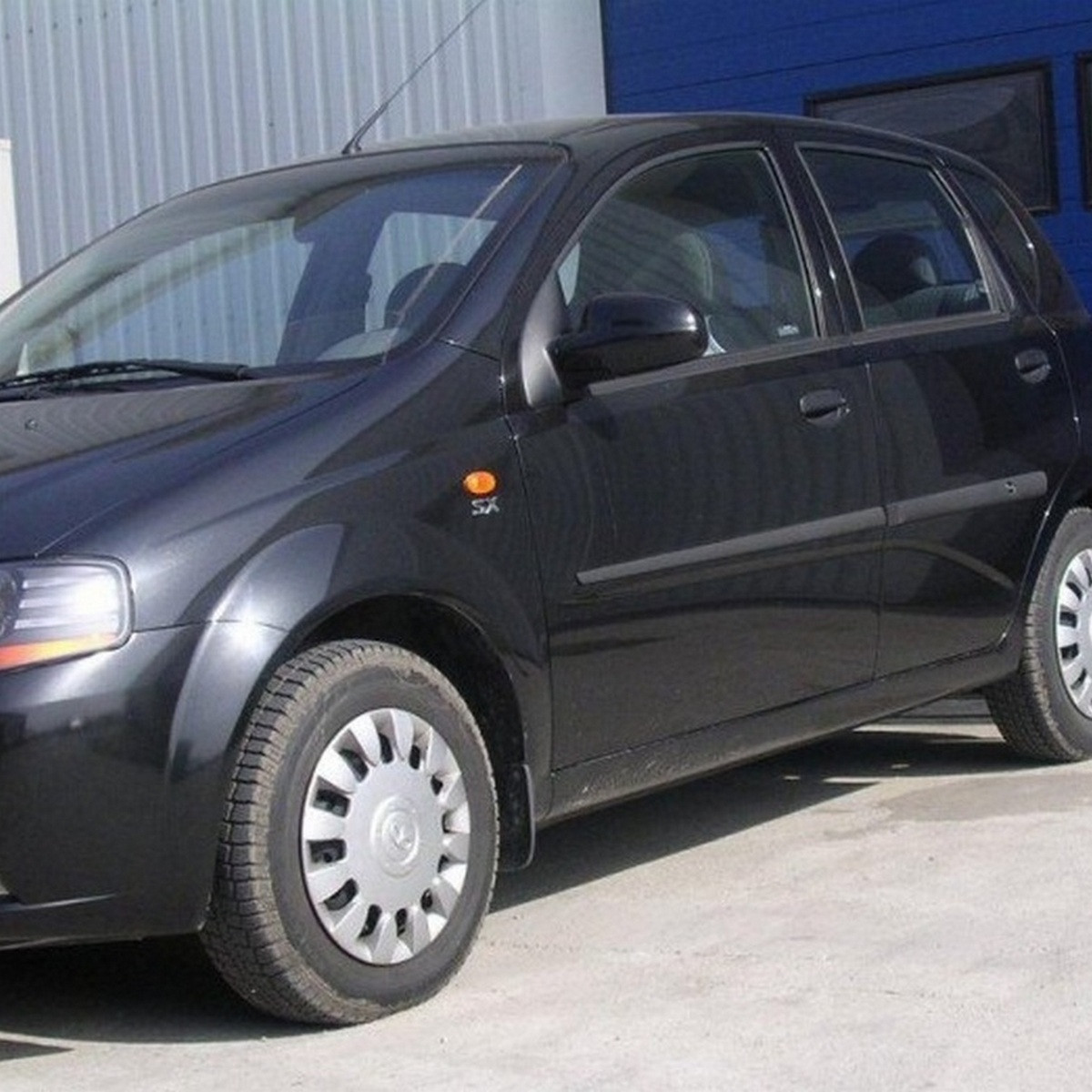 Молдинги на двері для Сhevrolet Aveo T200 T255 5 Dr хетчбек 2002+