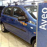 Молдинги на двері для Сhevrolet Aveo T200, T255, ЗАЗ Vida 5-дверн. хетчбек 2002+, фото 2