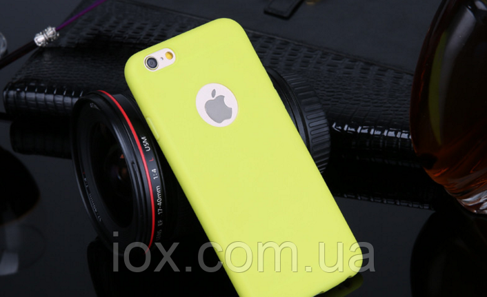 Силіконовий білий чохол для Iphone 6/6s