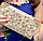 Жіночий золотистий портмоне-чохол для телефону, фото 3