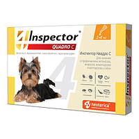 Инспектор Quadro С (Inspector) капли для собак,1 пипетка
