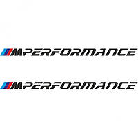 Набор виниловых наклеек на автомобиль - BMW M Performance (2шт)