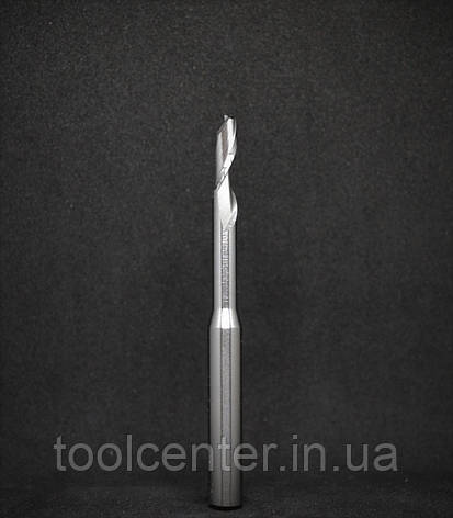 Одноперові фрези для алюмінію та ПВХ HSS-E 6x16/45x90x8 Dress, фото 1