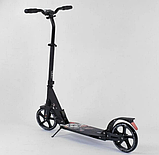 Самокат двухколісний Best Scooter 91458 чорно-червоний (2 амортизатори), фото 3