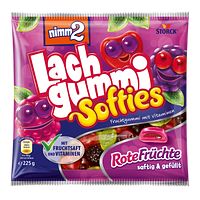 Lach Gummi Softies Rote Fruchte Nimm2 225 g