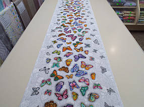 Тканина Вафельна Ширина 50 см. Метелики , фото 2
