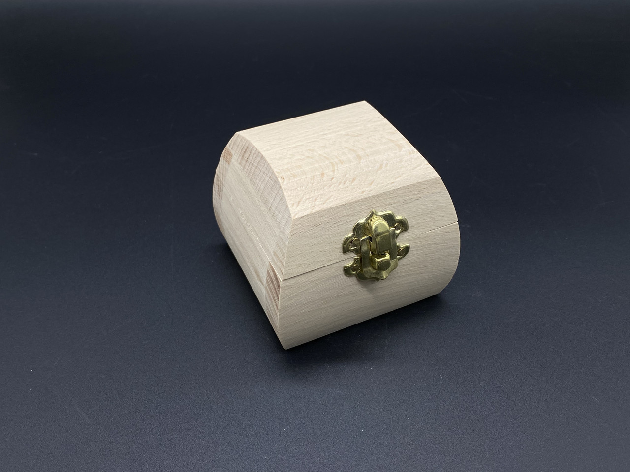 Скринька. 8х8см. З фурнітурою. Матеріал "бук"., фото 1