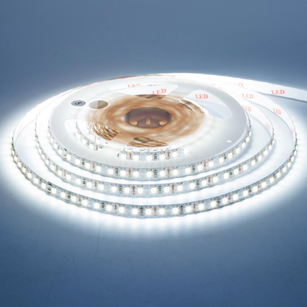 Світлодіодна стрічка LED 12 в біла холодна AVT New smd3528 120led/м негерметична (Од стрічка)