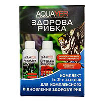 Здоровая рыбка AQUAYER 2х60 ml комплект