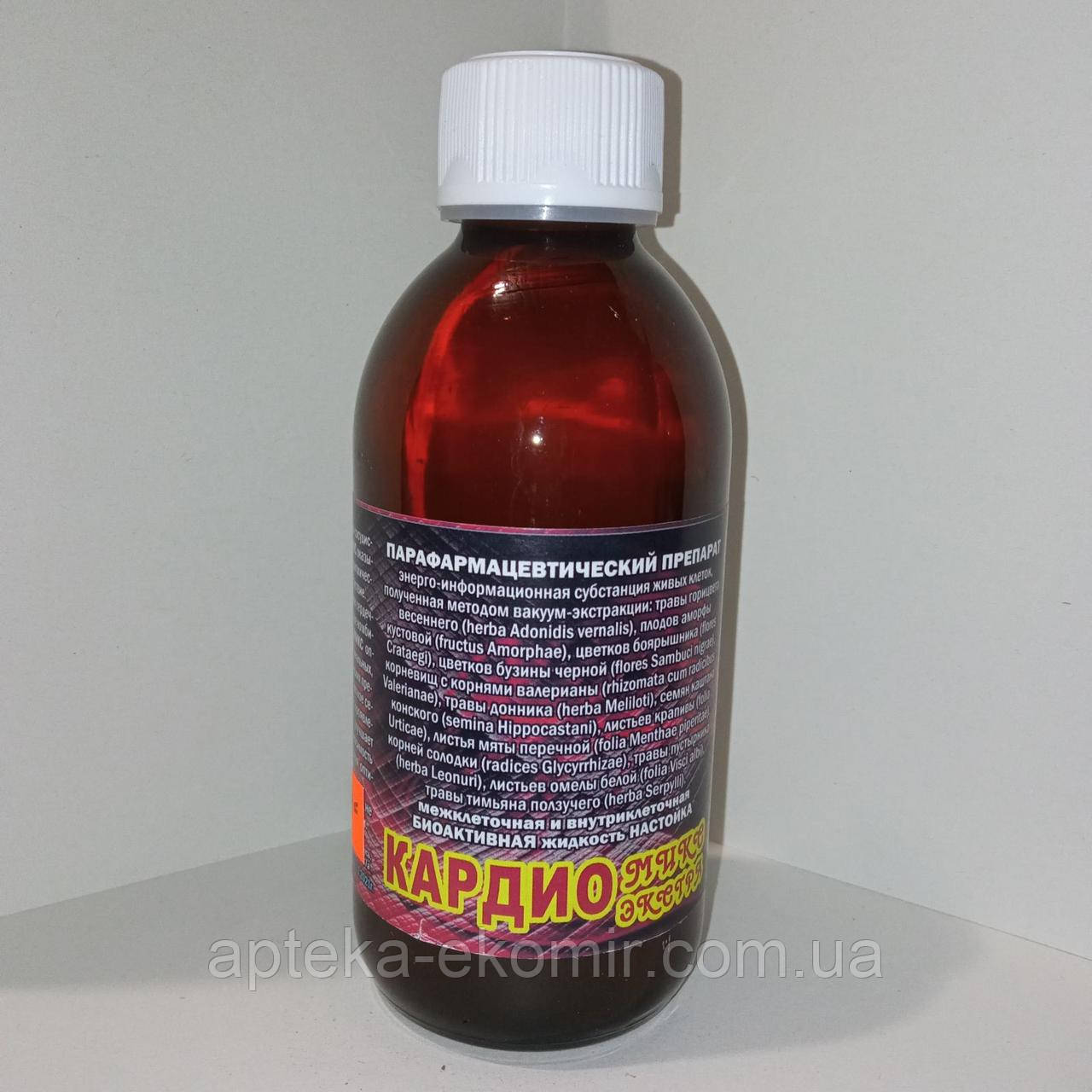 Настоянка "Кардіо" мікс екстра 250 мл, фото 1