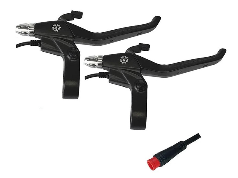 Ручки гальма 19PDD, з фіксатором під час натискання (герметичний роз'єм)