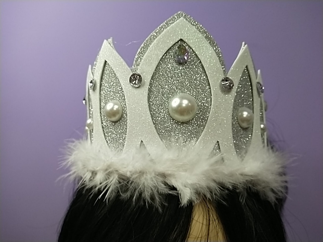 Дитячий новорічний обруч сніжинка, фото 1