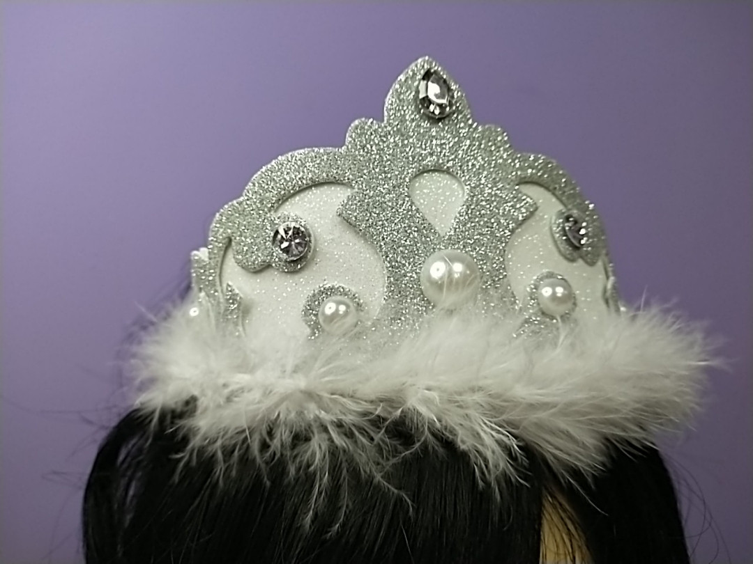 Дитячий новорічний обруч сніжинка, фото 1