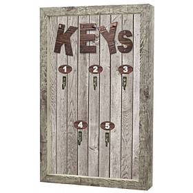 Ключниця настінна 21 х 30 см SvitArt FV-442
