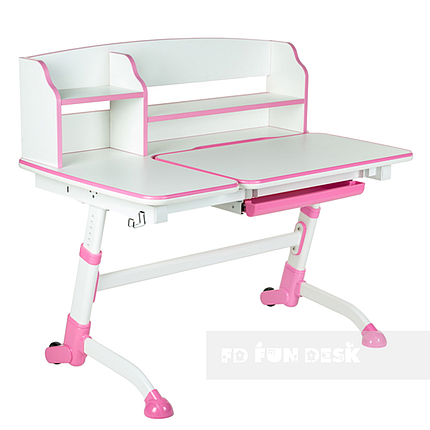 Розширююча дитяча парта FunDesk Amare II Pink 515474, фото 2