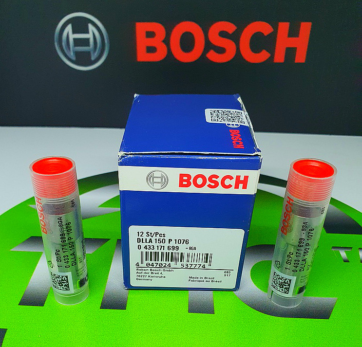 Розпилювач дизельної форсунки COMMON RAIL DLLA 150 P 1076 (0433171699) BOSCH Kerax, Premium, фото 1