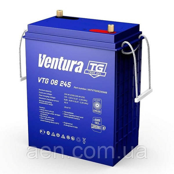 Аккумулятор Ventura VTG 06-245 M8 Gel (GEL,6В, 245Ач)
