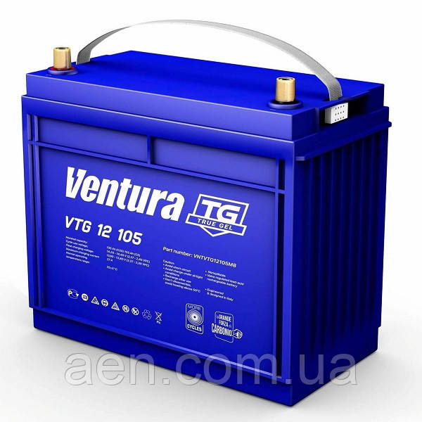 Акумулятор Ventura VTG 12-105 M8 Gel (GEL, 12В, 105А·год), фото 1