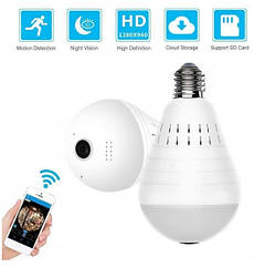 Панорамна камера лампочка EC75B-P12 Wi-Fi IP
