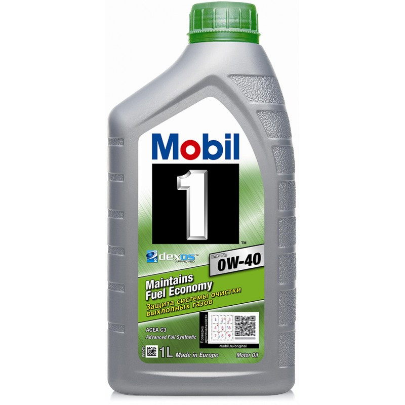 Масло Mobil 1 ESP Х3 0W-40 кан. 1л.