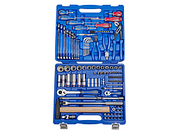 Набір інструментів універсальний 110 од. 1/2"+1/4" 12-ти гранные KingTony