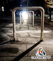 Велопарковка трапецієвидна багатосекційна, 10 секцій