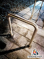 Велопарковка трапецієвидна багатосекційна, 10 секцій