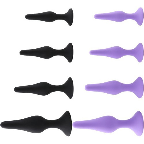 Анальна пробка 115x28 mm Tuna Plug M силіконова для новачків м'яка на присосці