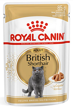Royal Canin (Роял Канін) British Shorthair adult вологий корм для британських котів старше 1 року, 85 г