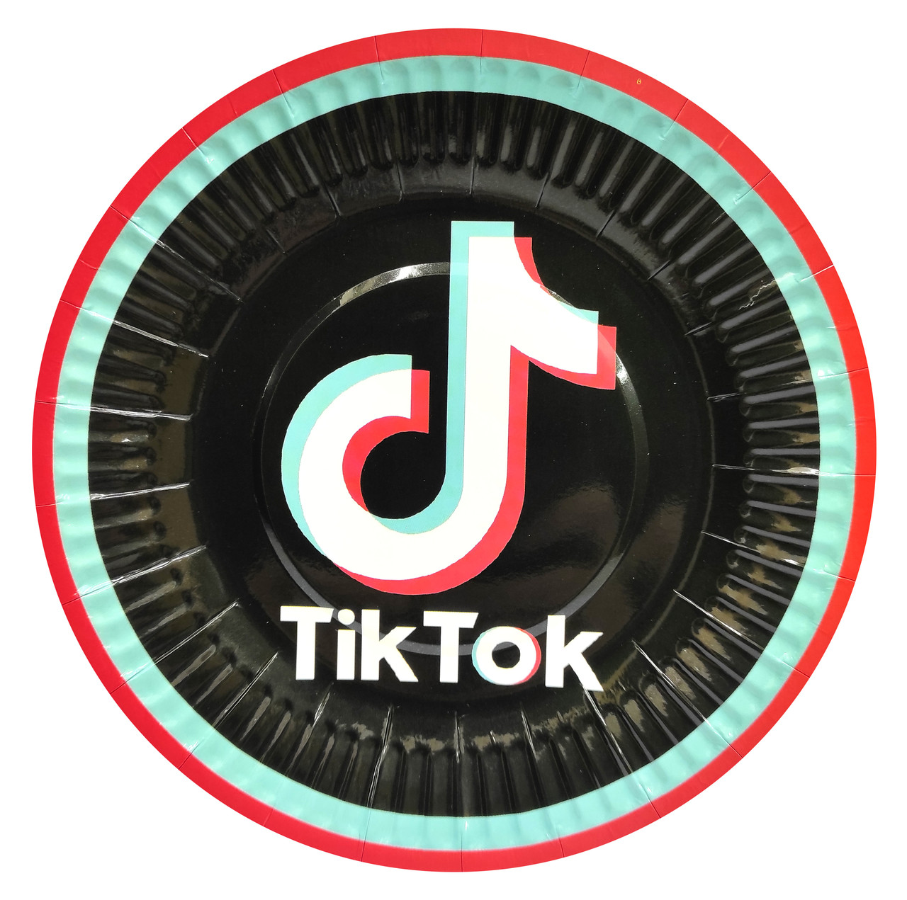 Тарілки паперові одноразові "ТикТок" TikTok 10 шт.