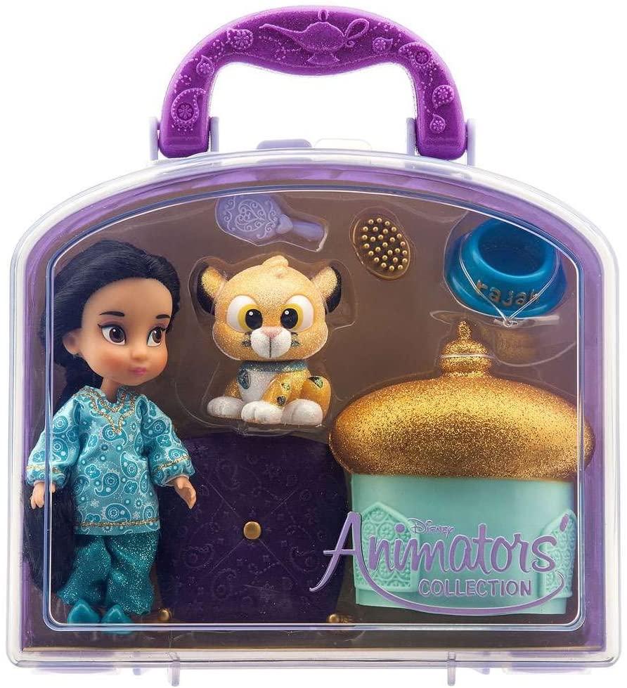 Disney Animators' Collection Jasmine Mini Doll Play Set - 5''. Набір іграшок Принцеса Жасмин Дісней. Оригінал