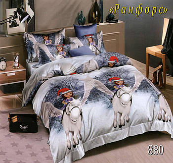 Полуторна постільна білизна Тет-@-Тет 880