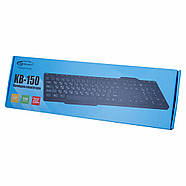 Клавіатура GEMIX KB-150 black, USB, фото 3